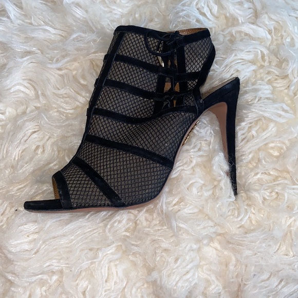 Aquazzura Mesh Peep Toe Bootie! ❤️ - Picture 16 of 16